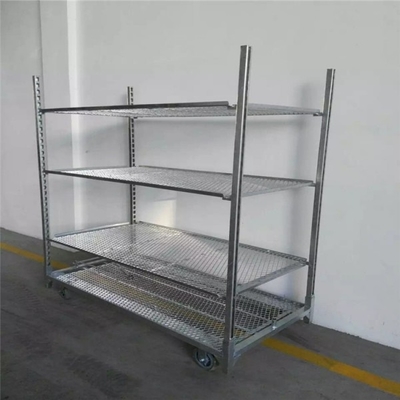 1350x565x1900mm Display Plant Flower Cart  Nursery Cart With 5 Levels