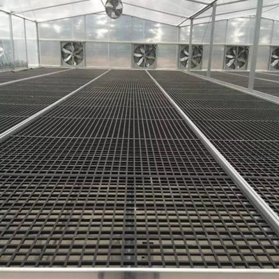 1.735m Greenhouse Rolling Tables PE Material Rolling Top Greenhouse Benches For Rose Orchid